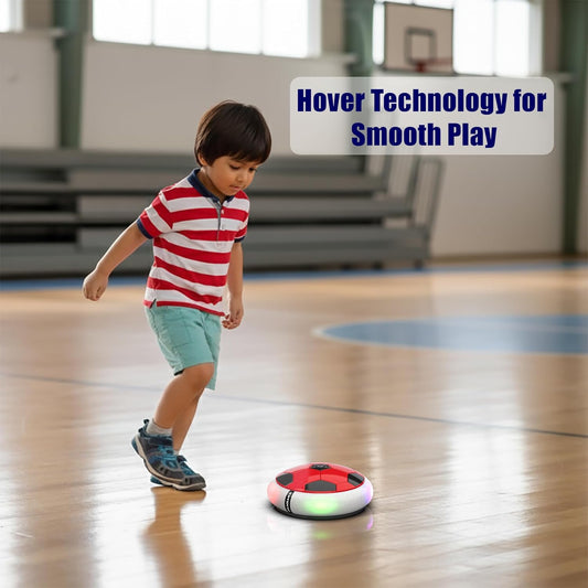 Rechargeable Hover Soccer Ball for Kids with LED Lights