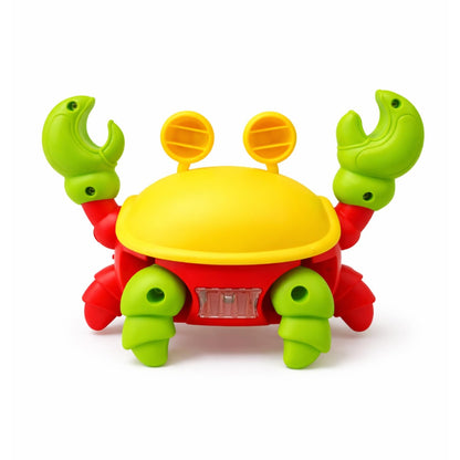 Interactive Crawling Crab Toy for Kids with Music & LED Lights