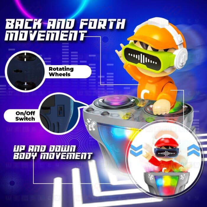 DJ Coco Musical DJ Toy for Kids with Lights & Sound