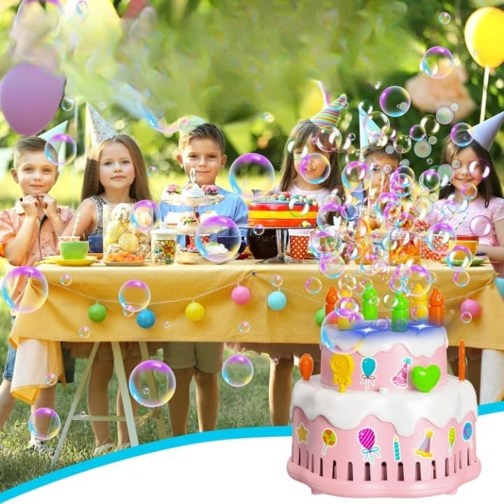 Bubble Cake Toy for Kids with Lights & Music