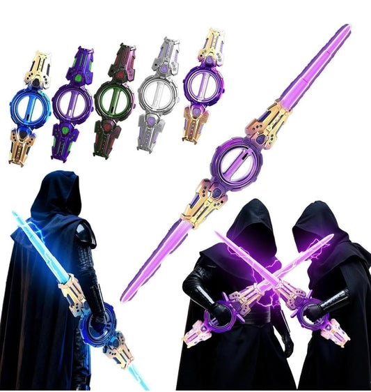 Fire Spiral Double-Edged LED Lightsaber Toy