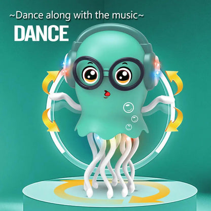Dancing Jellyfish Toy for Kids with Music & LED Lights