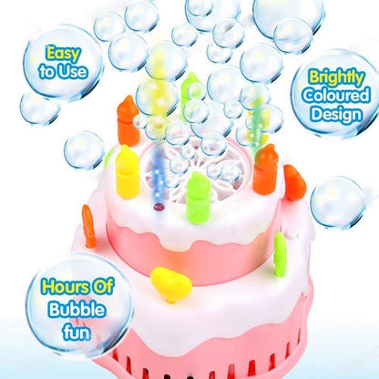Bubble Cake Toy for Kids with Lights & Music