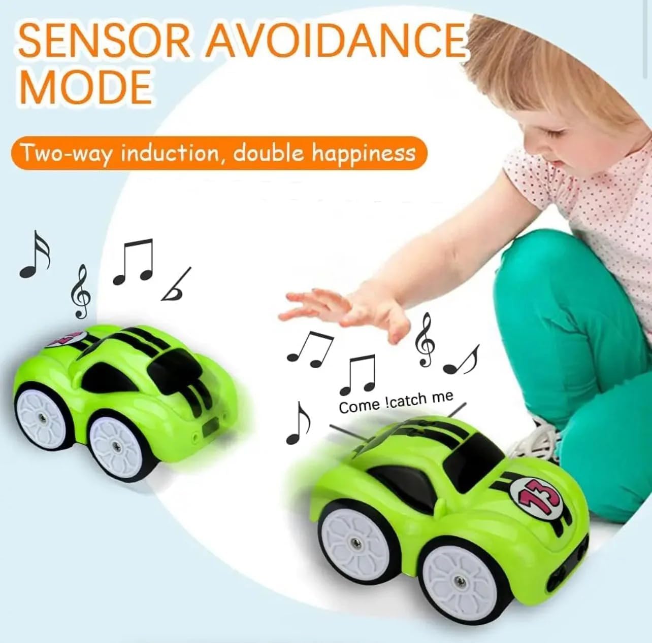 Magic Induction 2.4GHz RC Smart Car for Kid