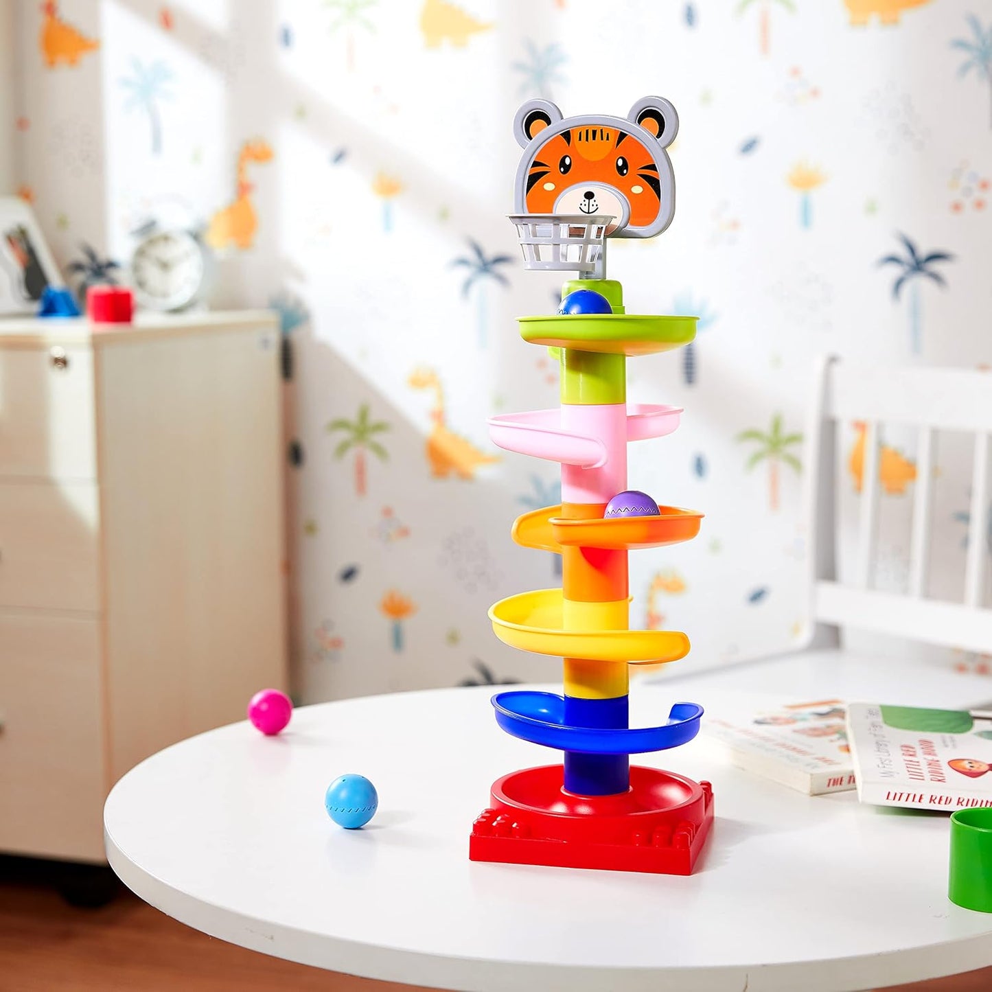 Roll Ball Tower Toddler Toy