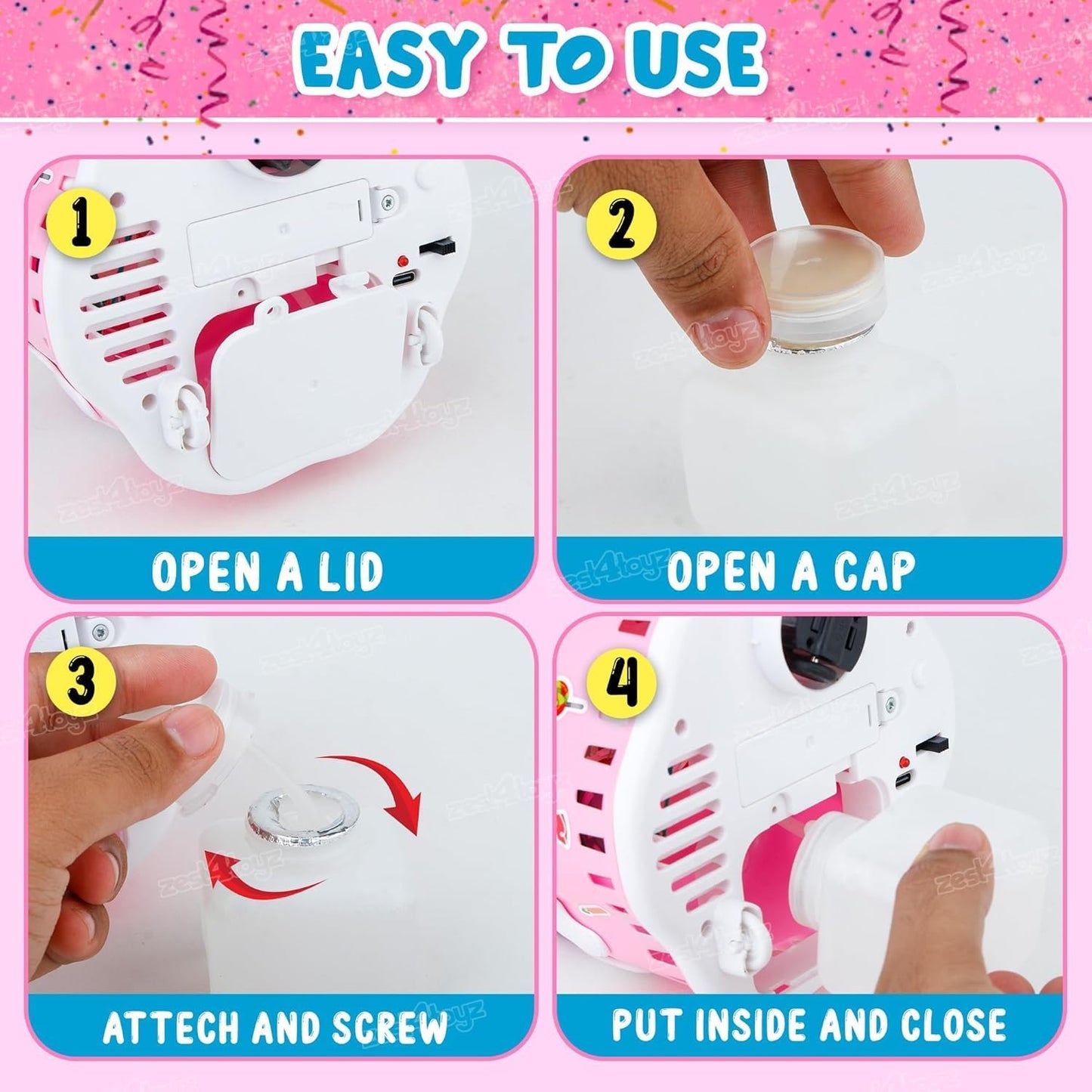 Bubble Cake Toy for Kids with Lights & Music