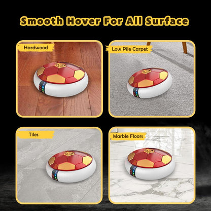 Rechargeable Hover Soccer Ball for Kids with LED Lights
