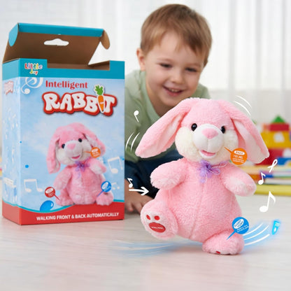 Interactive Walking & Talking Rabbit Plush Toy for Kids