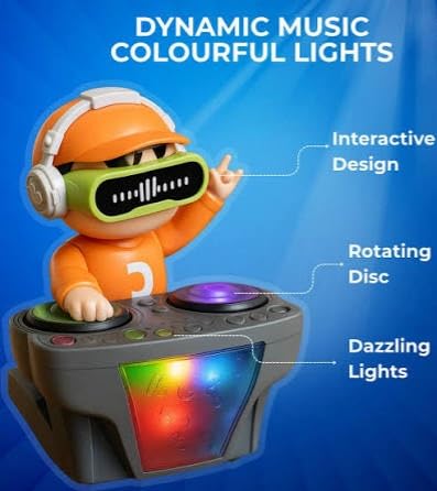 DJ Coco Musical DJ Toy for Kids with Lights & Sound