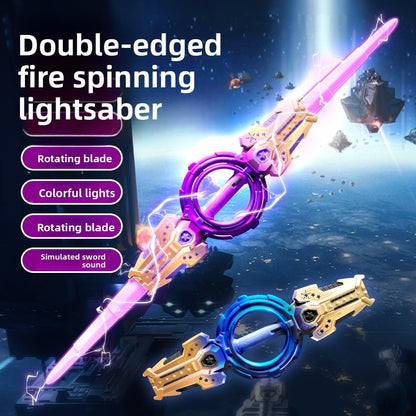 Fire Spiral Double-Edged LED Lightsaber Toy