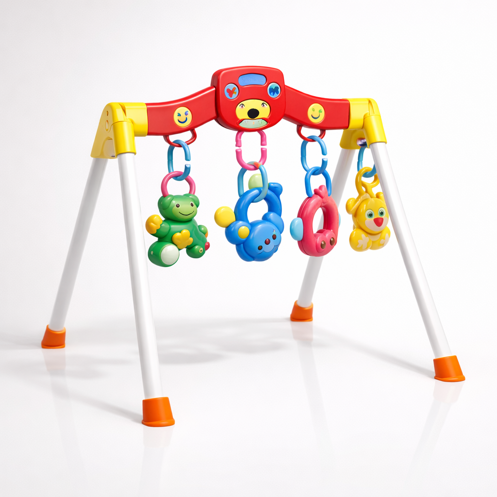Baby Play Gym with Hanging Rattles