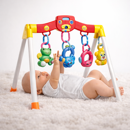 Baby Play Gym with Hanging Rattles