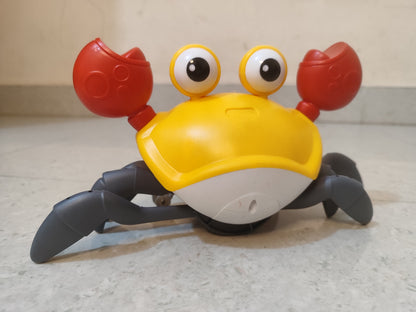 Crazy Crawling Crab Toy for Kids with Music & LED Lights