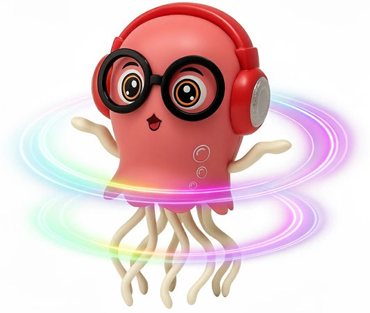 Dancing Jellyfish Toy for Kids with Music & LED Lights
