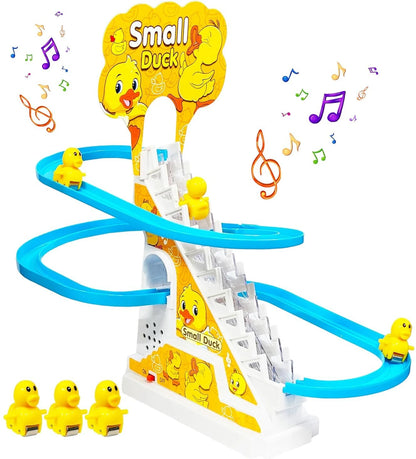Small Duck Escalator Toy with Music & Lights