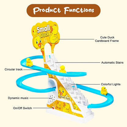 Small Duck Escalator Toy with Music & Lights