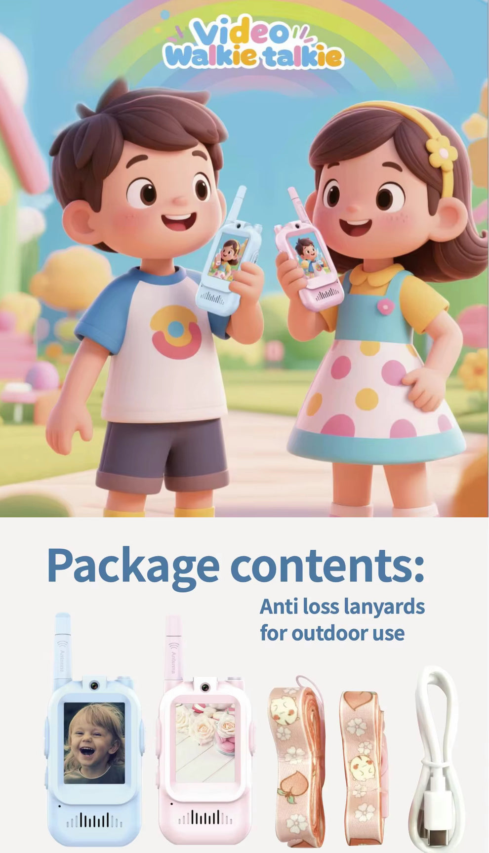 Video Walkie Talkie Toys for kids